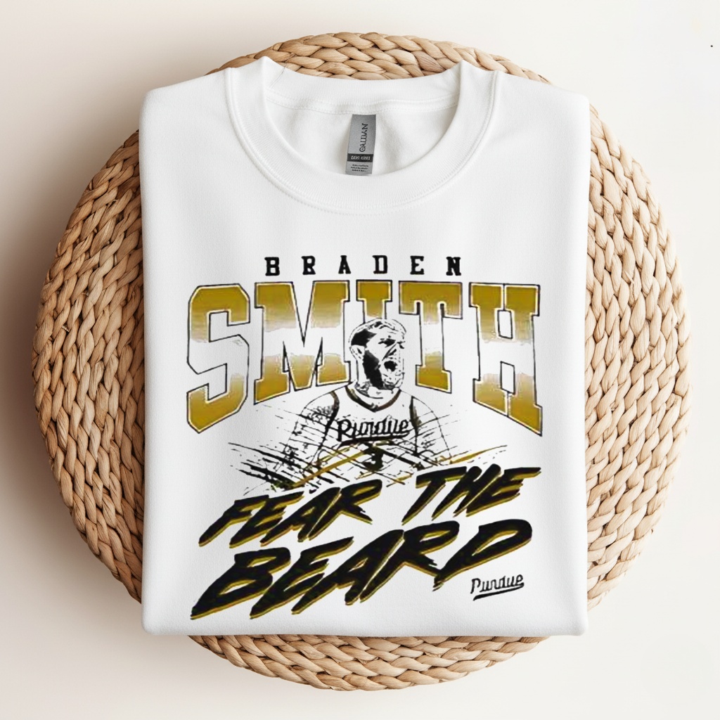 Braden Smith Fear The Beard Shirt fear the beard shirt