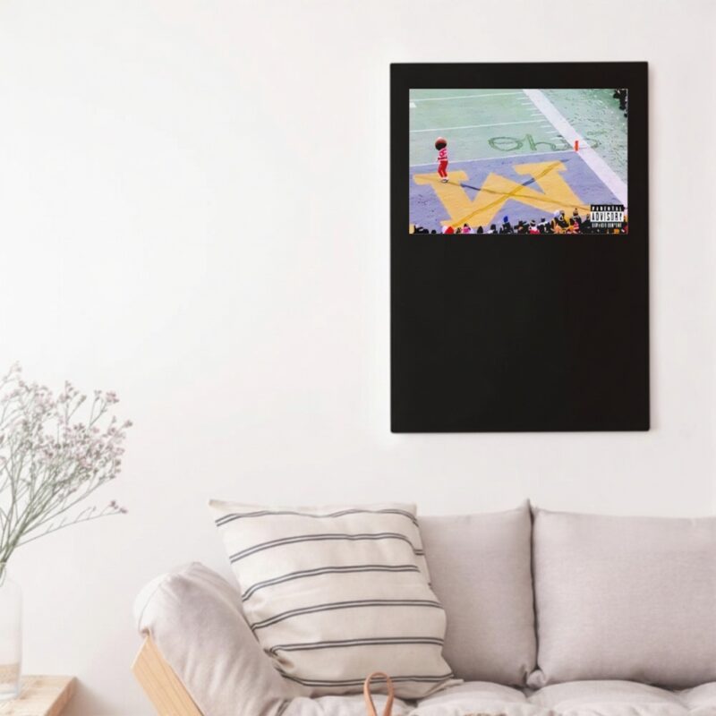 Brutus Buckeye Ohio Snow_Canvas