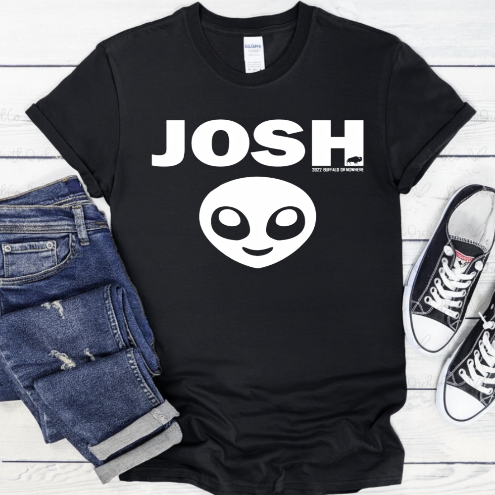 Buffalo Bills Josh Allen signature logo player shirt