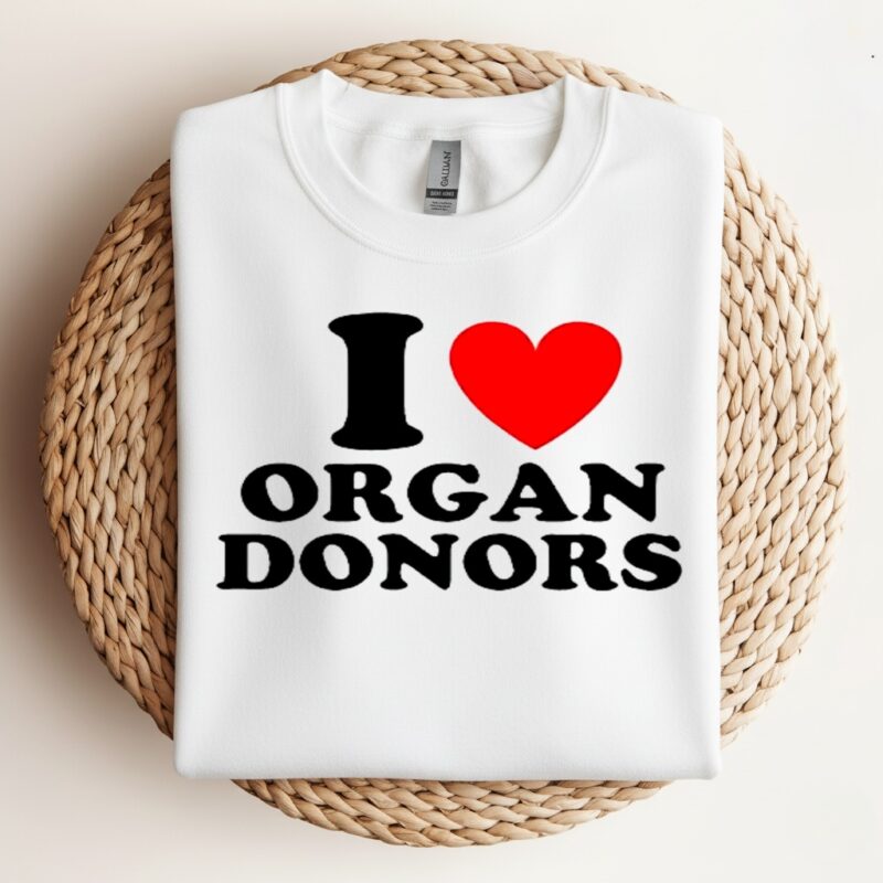 Buffalo Sabres Love Organ Donors_Crewneck Sweatshirt