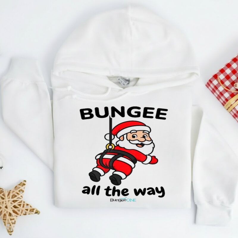 Bungee All The Way Santa Christmas_Hoodie