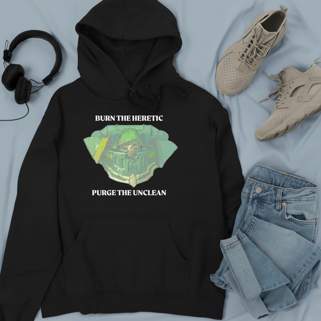 Burn the heretic purge the unclean shirt