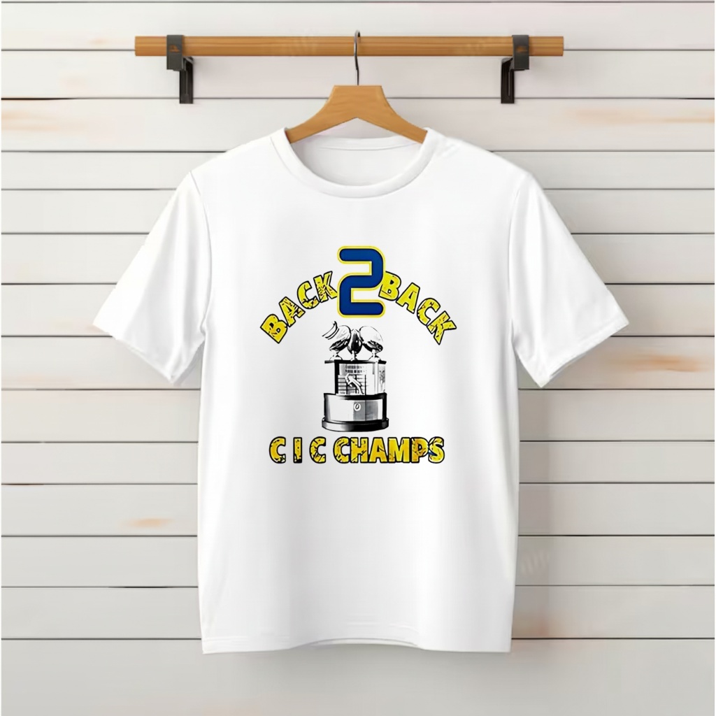 CIC Champions 2025 Back-to-Back Shirt