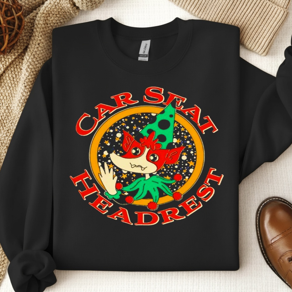 Car seat headrest shirt