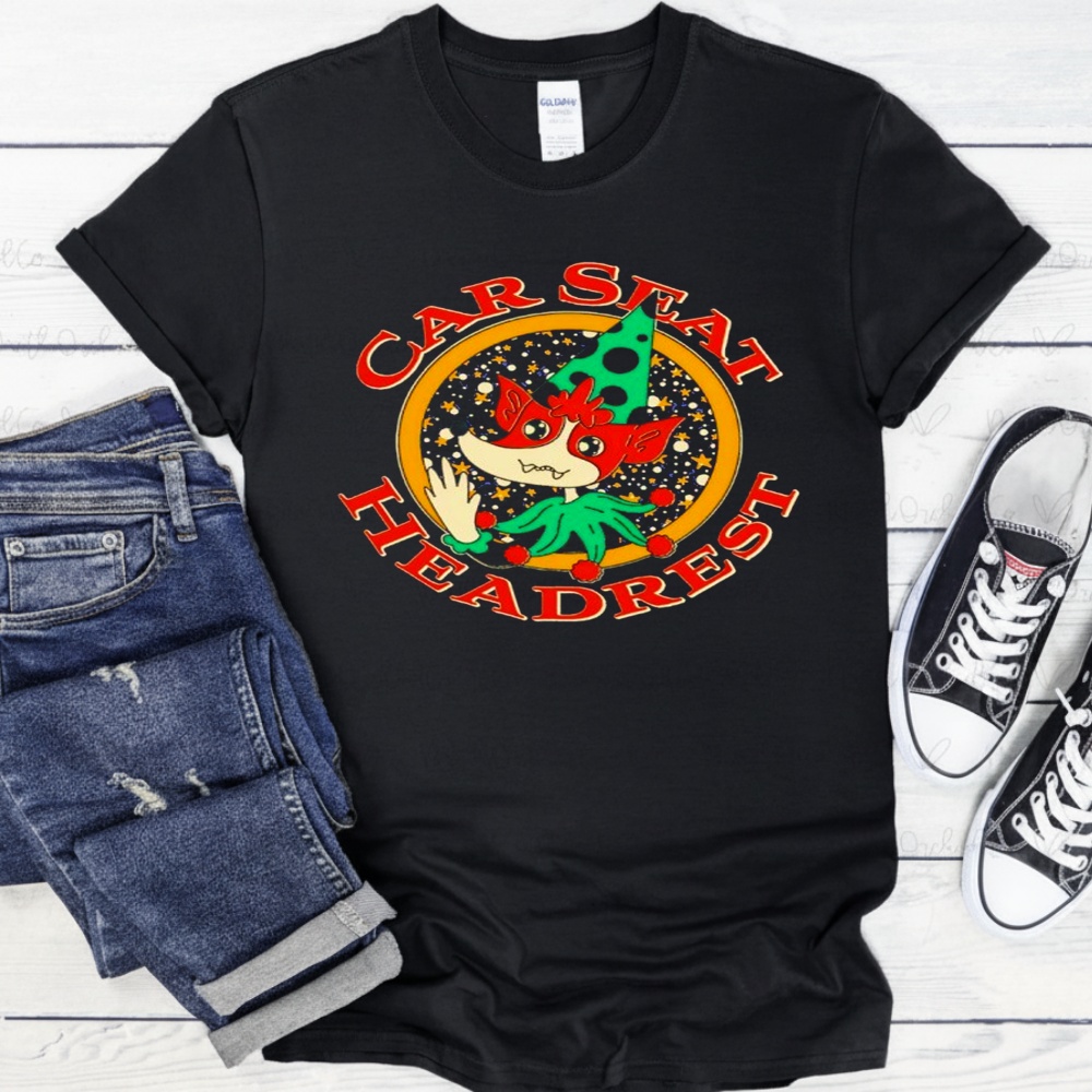 Car seat headrest shirt