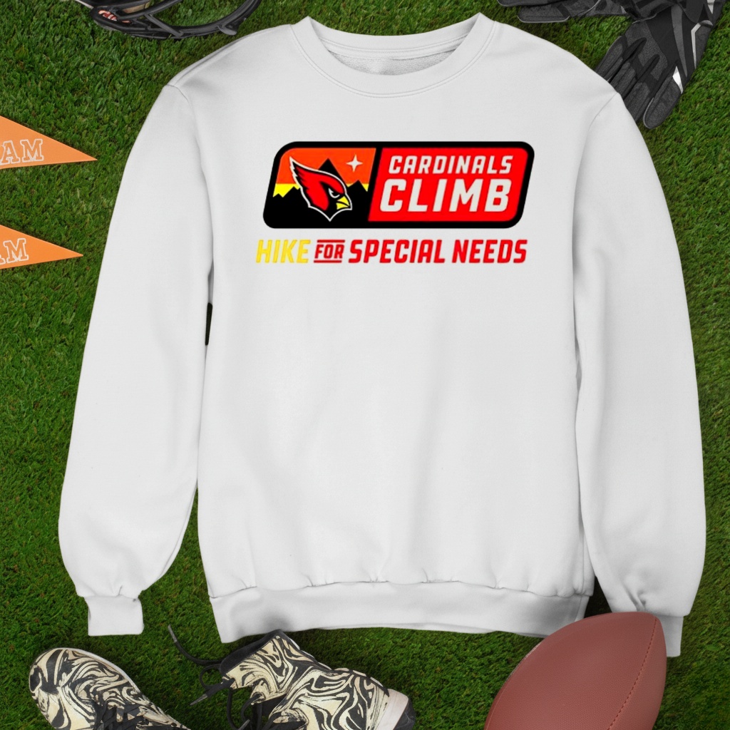 Cardinals Climb hike for special needs_Sweatshirt