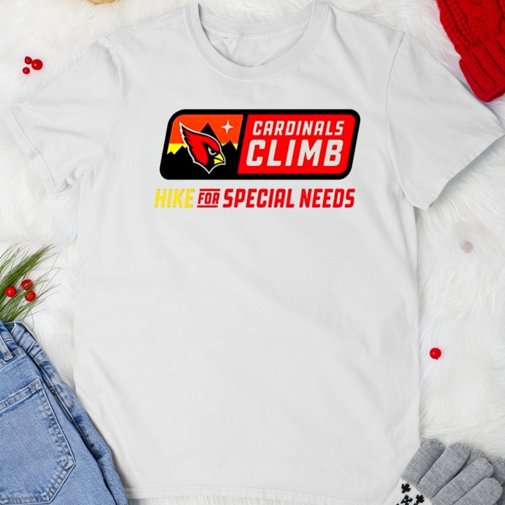 Cardinals Climb hike for special needs shirt