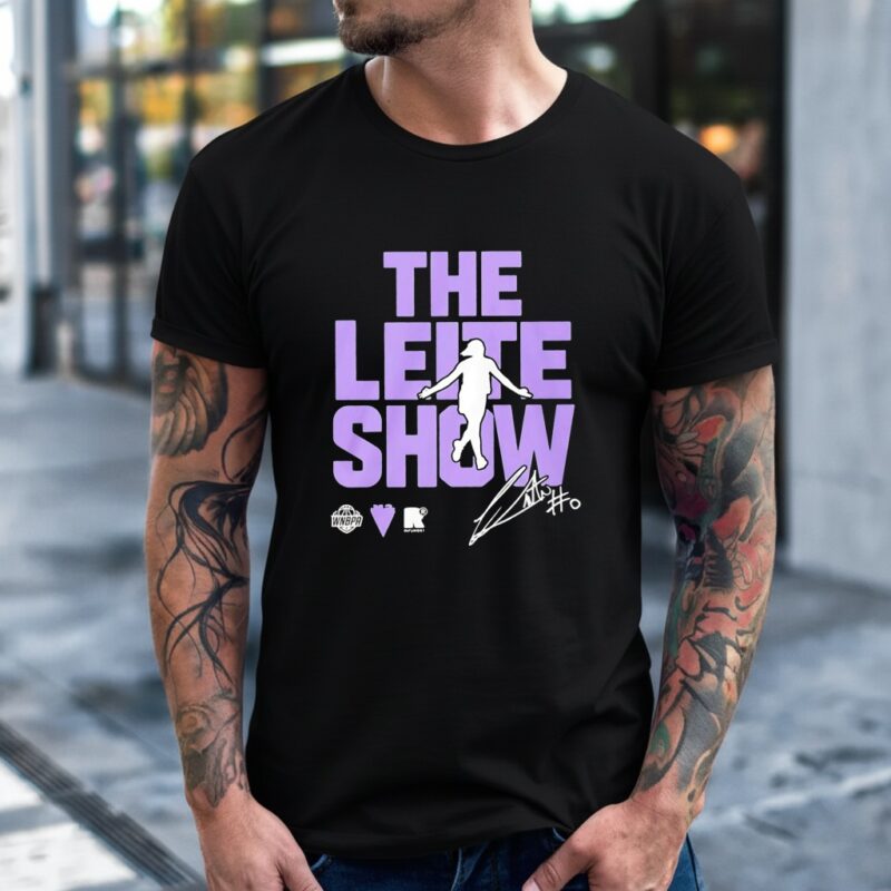 Carla Leite Golden State Valkyries Round21 The Leite Show WNBPA_T-Shirt