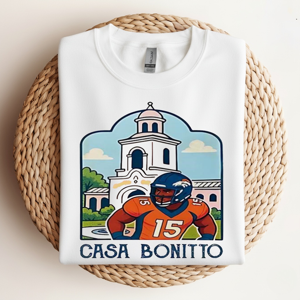 Casa Bonitto Denver Broncos NFL Game Day Cartoon Shirt