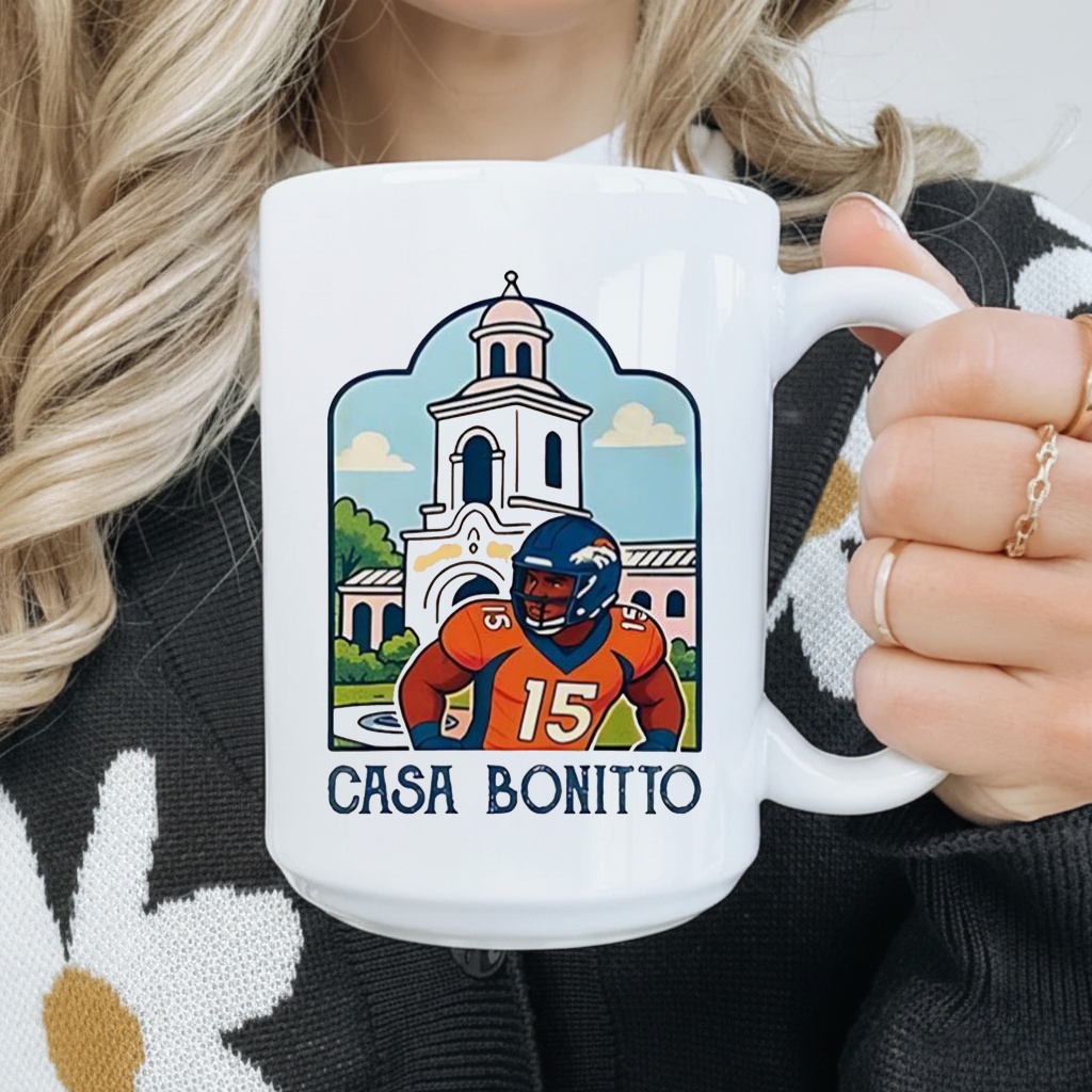 Casa Bonitto Denver Broncos NFL Game Day Cartoon Shirt