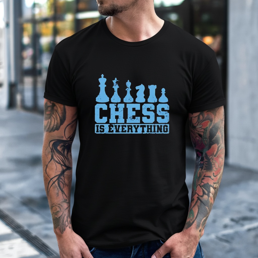 Chess is everything chess pieces retro shirt