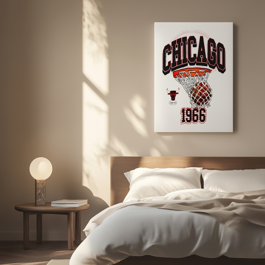 Chicago Bulls White Sswagger Graphic Shirt