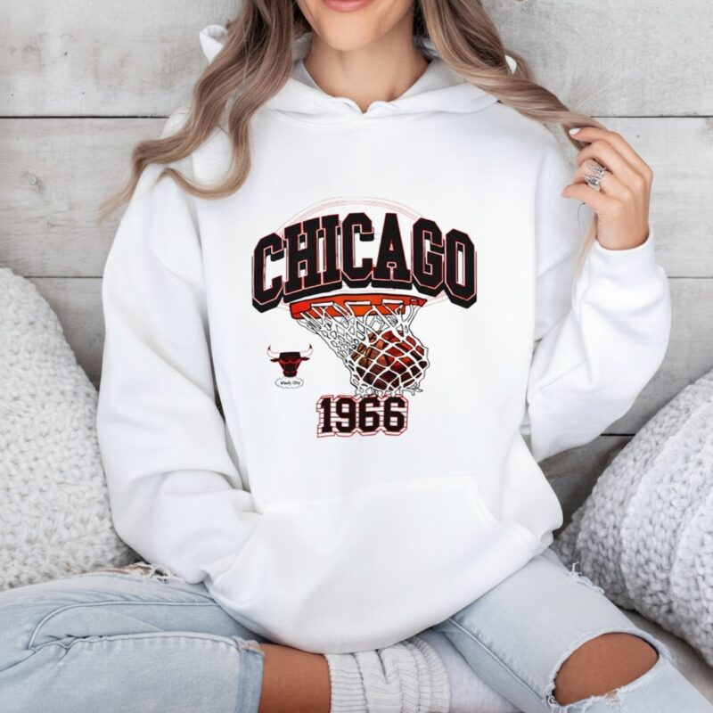 Chicago Bulls White Sswagger Graphic_Hoodie