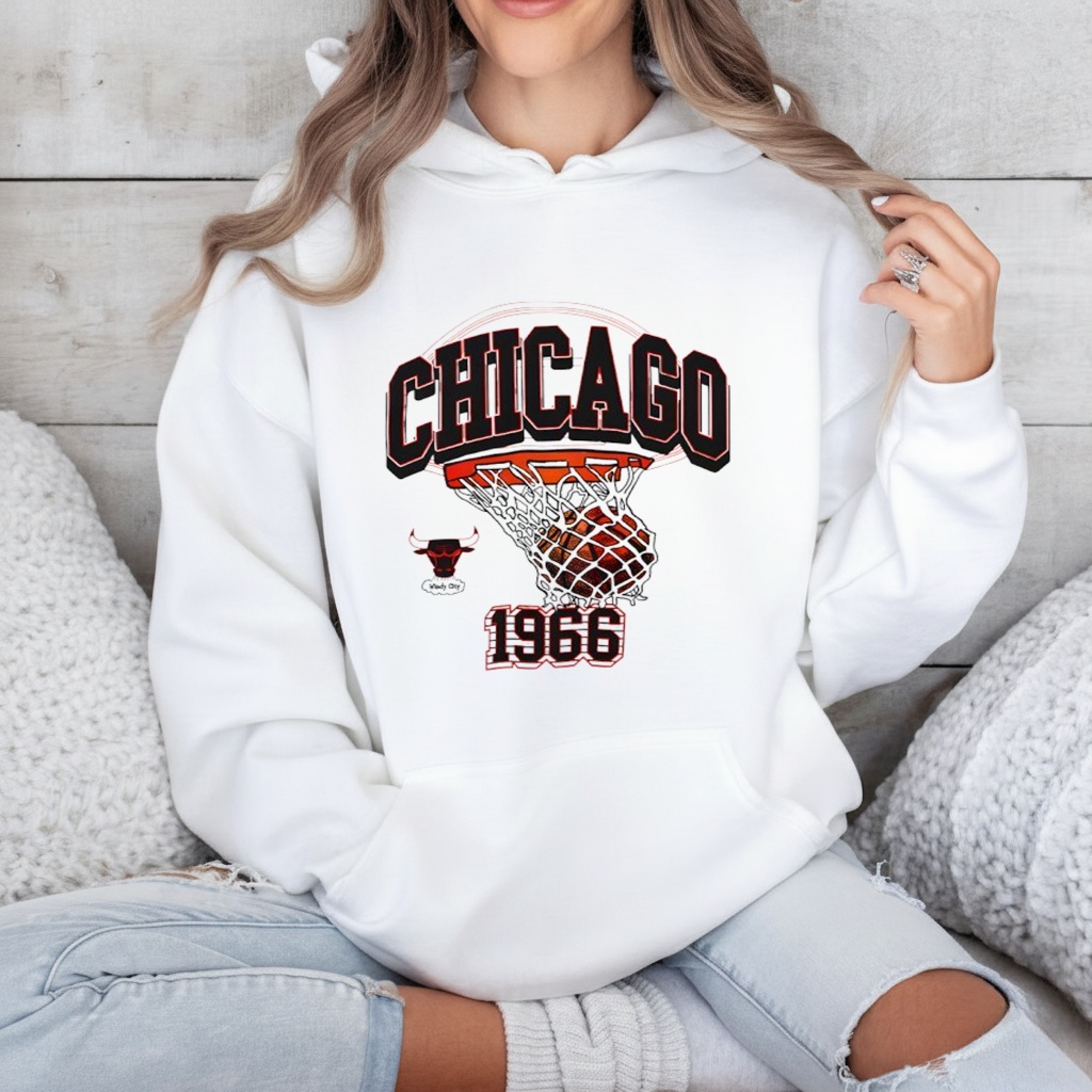Chicago Bulls White Sswagger Graphic Shirt