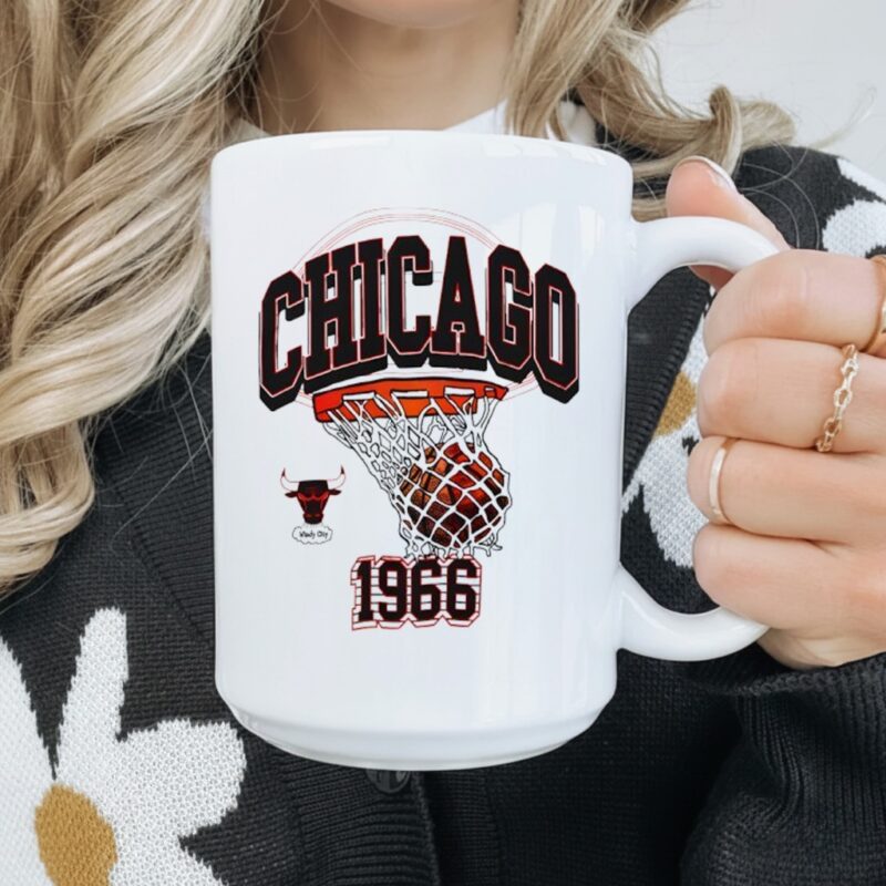 Chicago Bulls White Sswagger Graphic_Mug