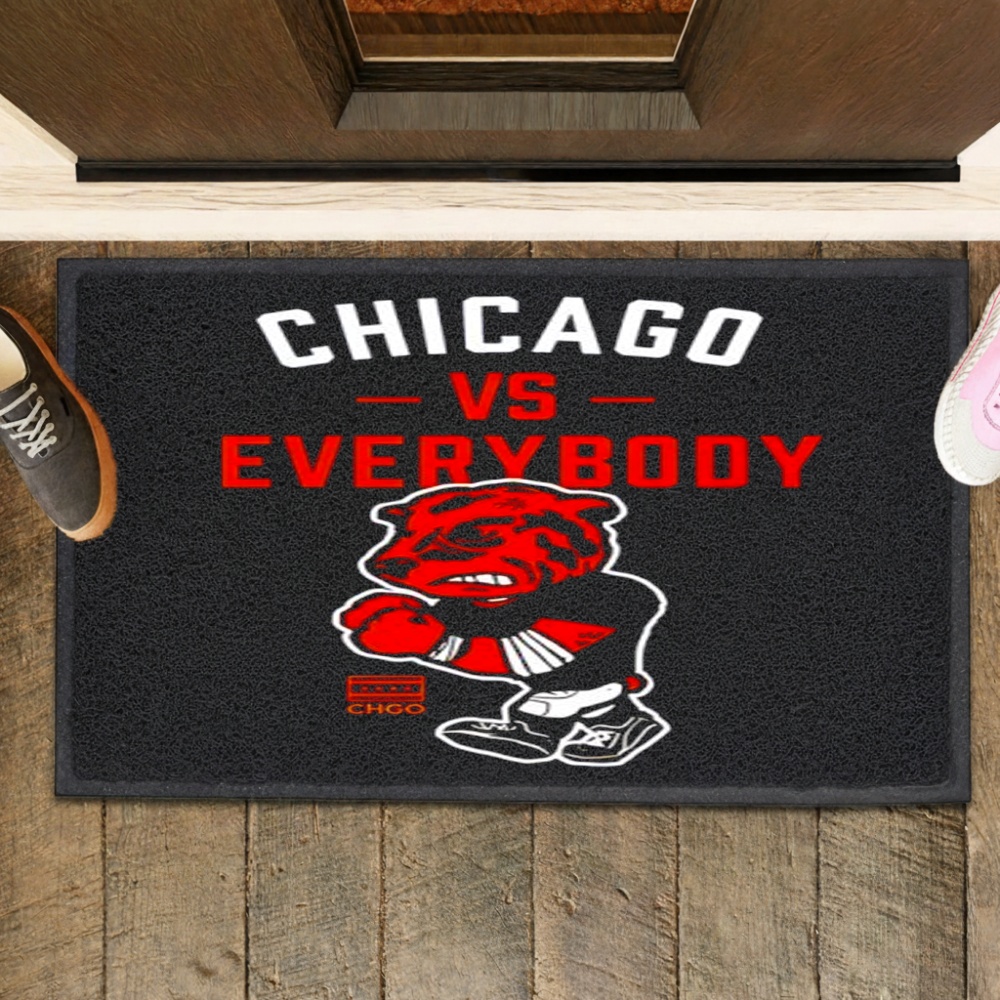 Chicago vs Everybody mascot graphic shirt