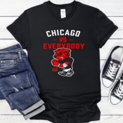 Chicago vs Everybody mascot graphic shirt