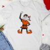 Cleveland Browns Brownie the Elf wrist up mascot shirt