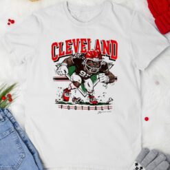 Cleveland Dawg Football mascot players shirt