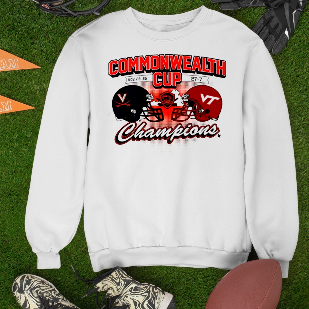 Commonwealth Cup Virginia Cavaliers vs Virginia Tech Hokie Champions shirt