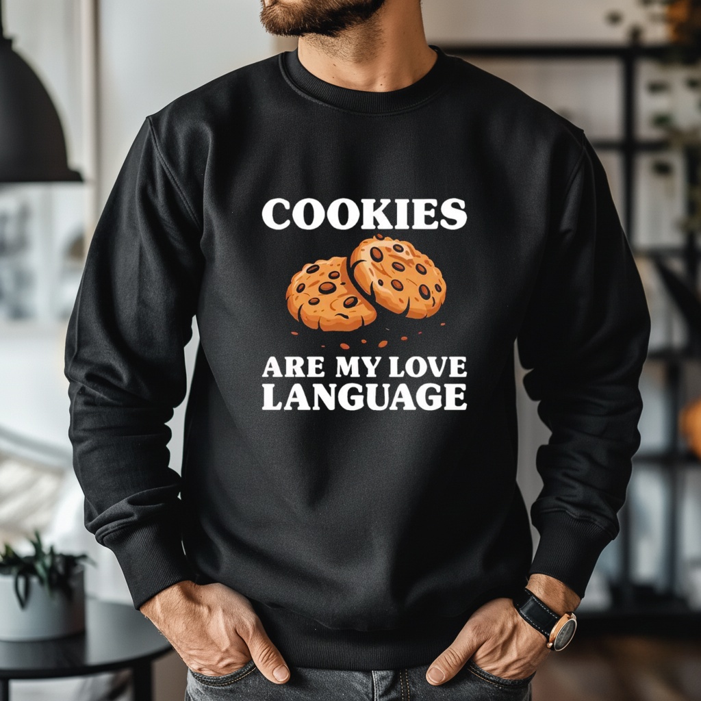 Cookies Are My Love Language Funny Cookie Shirt