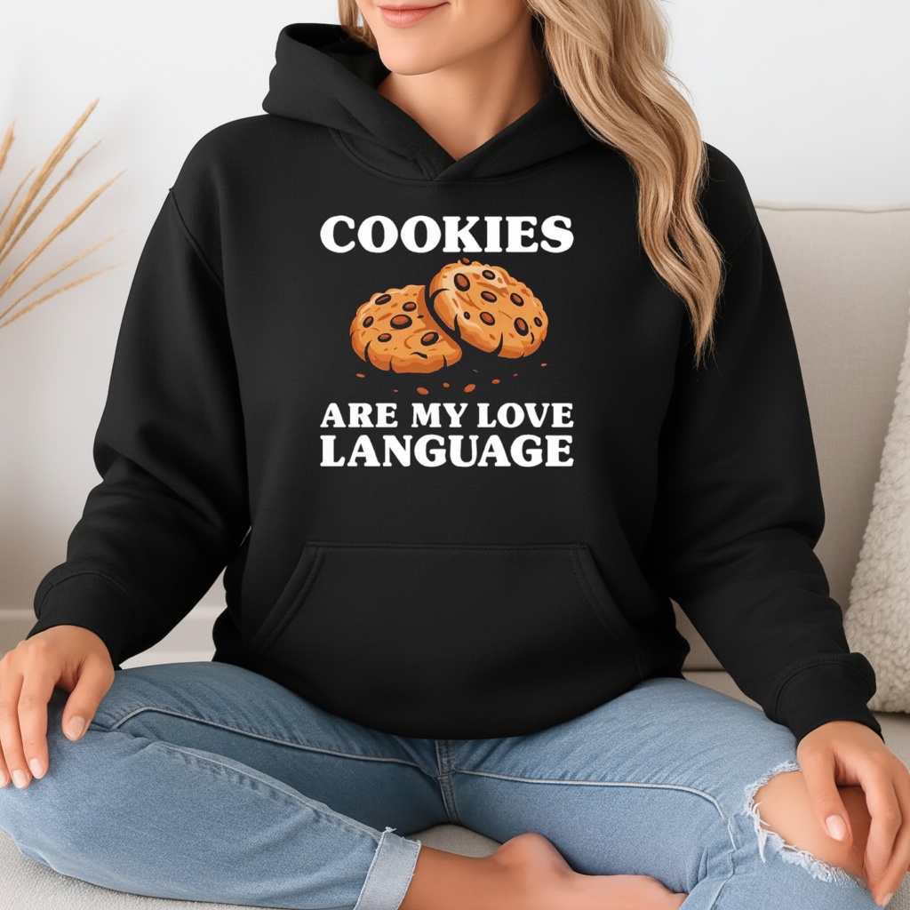 Cookies Are My Love Language Funny Cookie Shirt