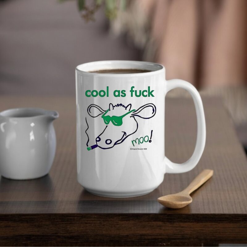 Cool as fuck moo_Mug