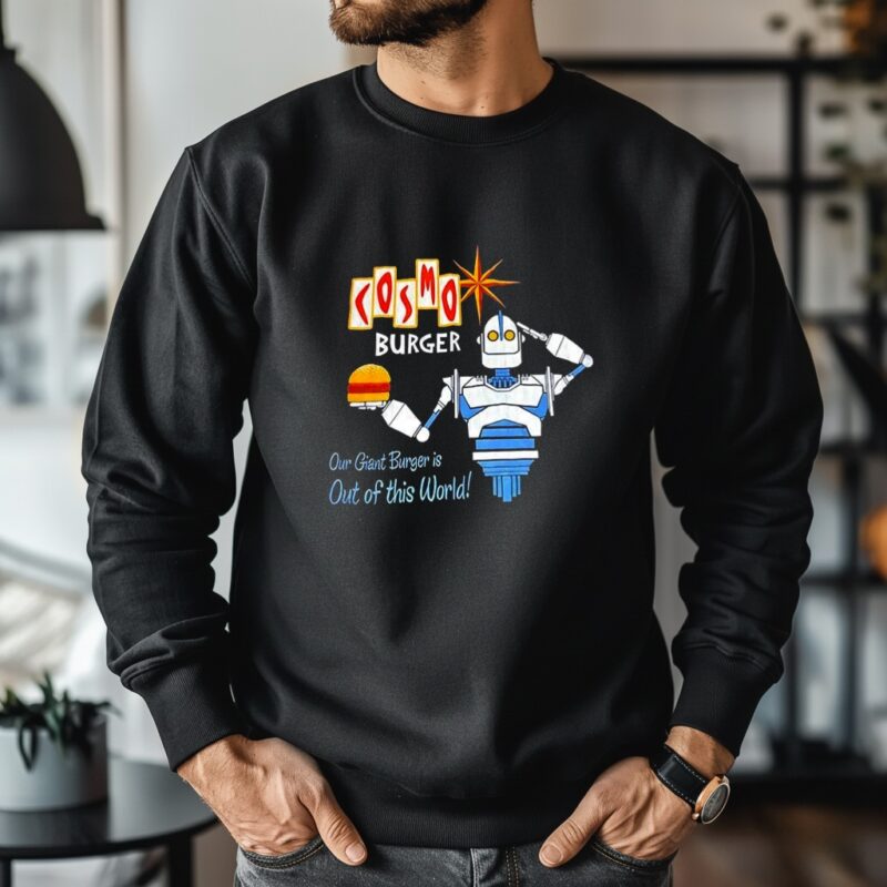 Cosmo Burger our Giant Burger is out of this World_Crewneck Sweatshirt