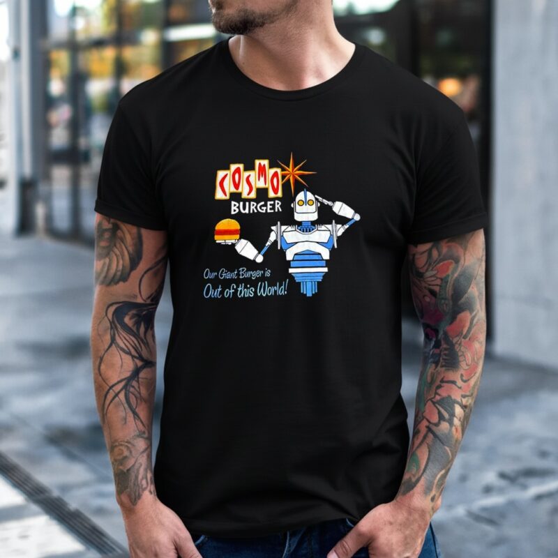 Cosmo Burger our Giant Burger is out of this World_T-Shirt