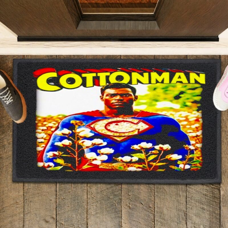 Cottonman Superman_Rubber Doormat