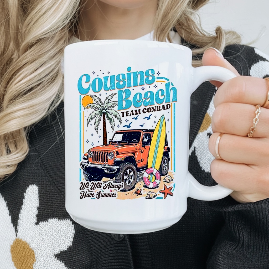 Cousins Beach Team Conrad We Will Always Have Summer Jeep Shirt