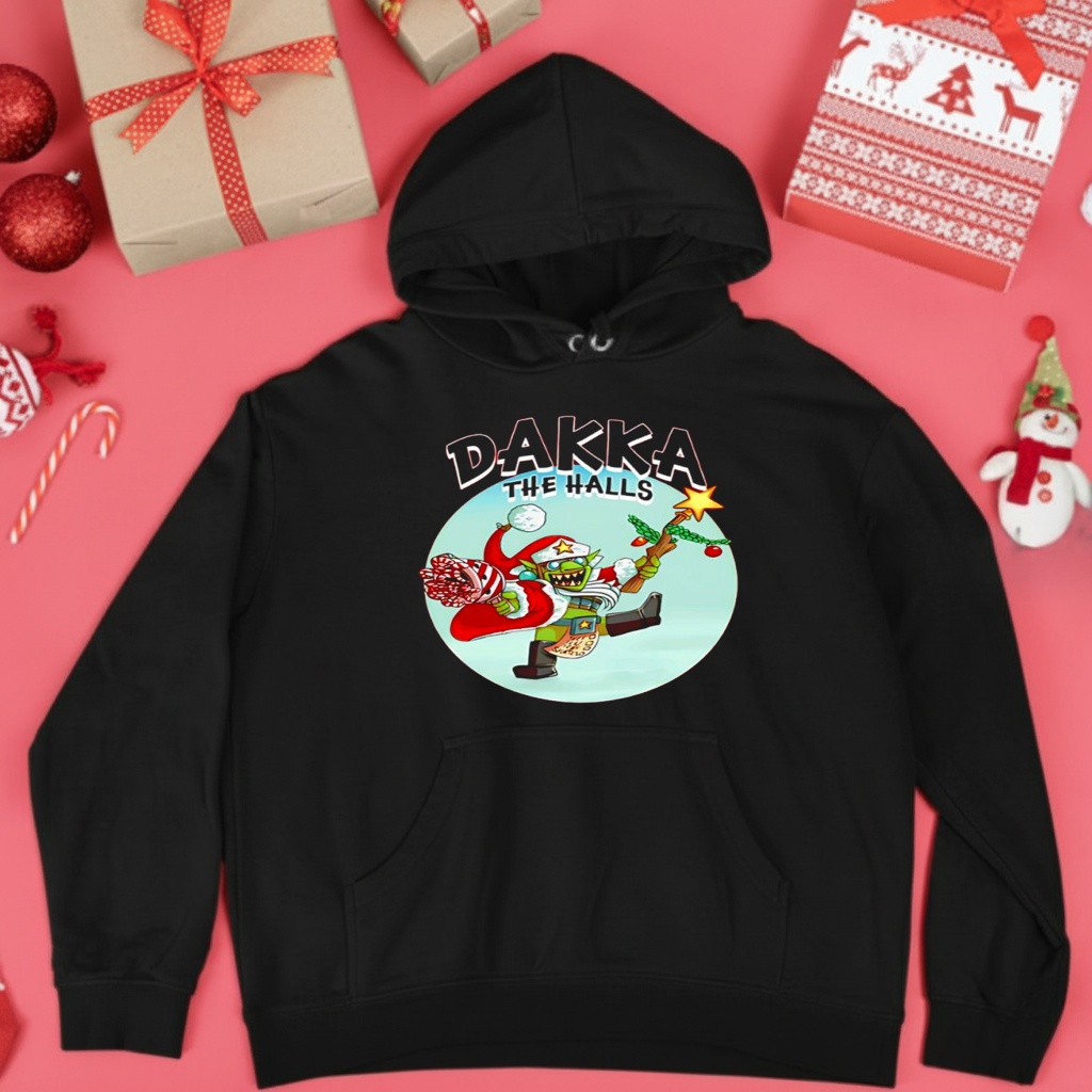 Dakka The Halls Christmas Da Red Gobbo shirt