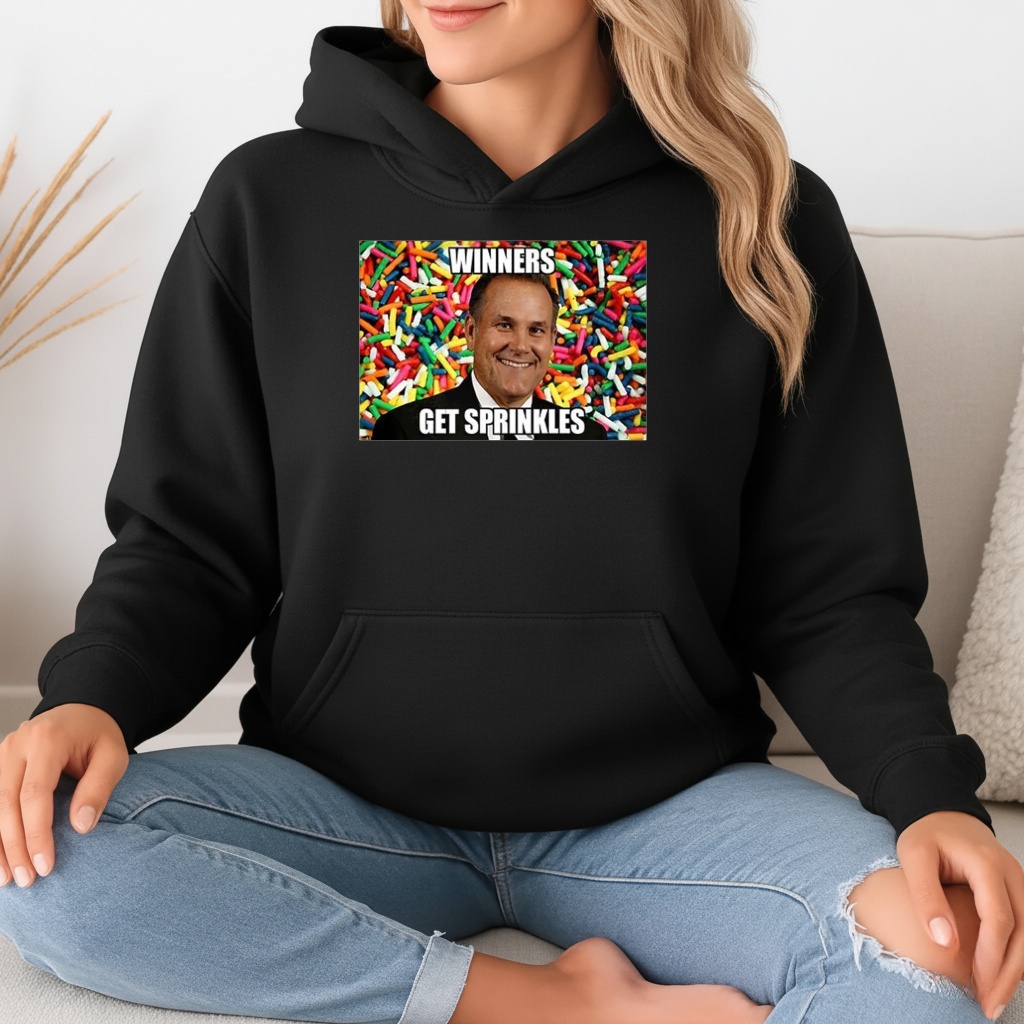 Daryl Reaugh Winners get sprinkles shirt