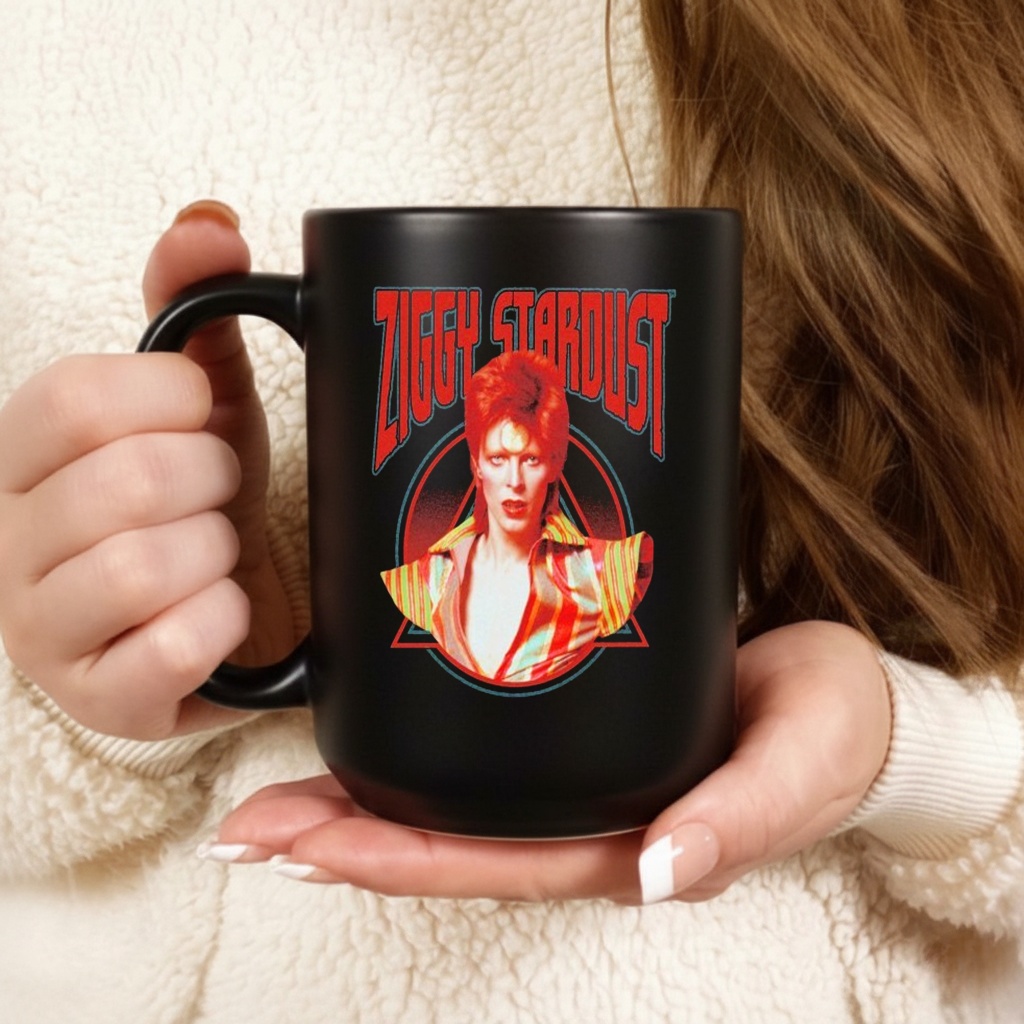 David Bowie Ziggy Stardust Photo T-Shirt