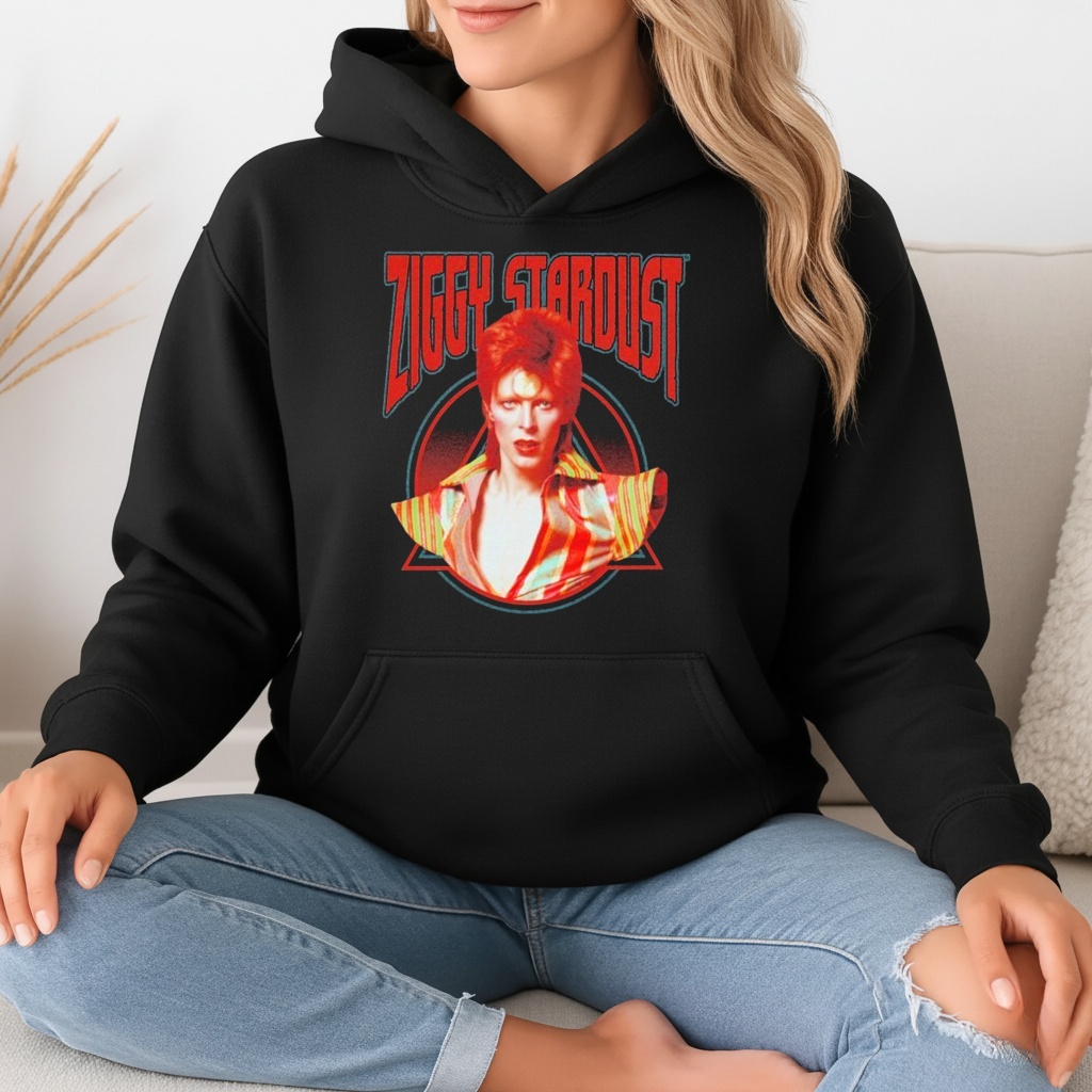 David Bowie Ziggy Stardust Photo T-Shirt