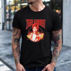 David Bowie Ziggy Stardust Photo T-Shirt