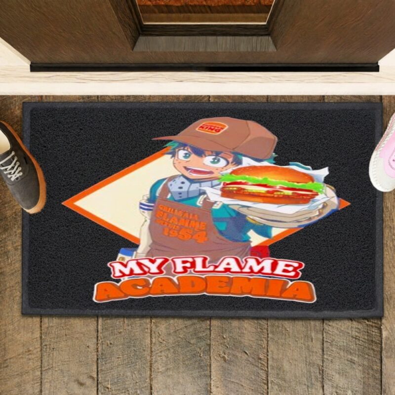 Deku Burger King_Rubber Doormat