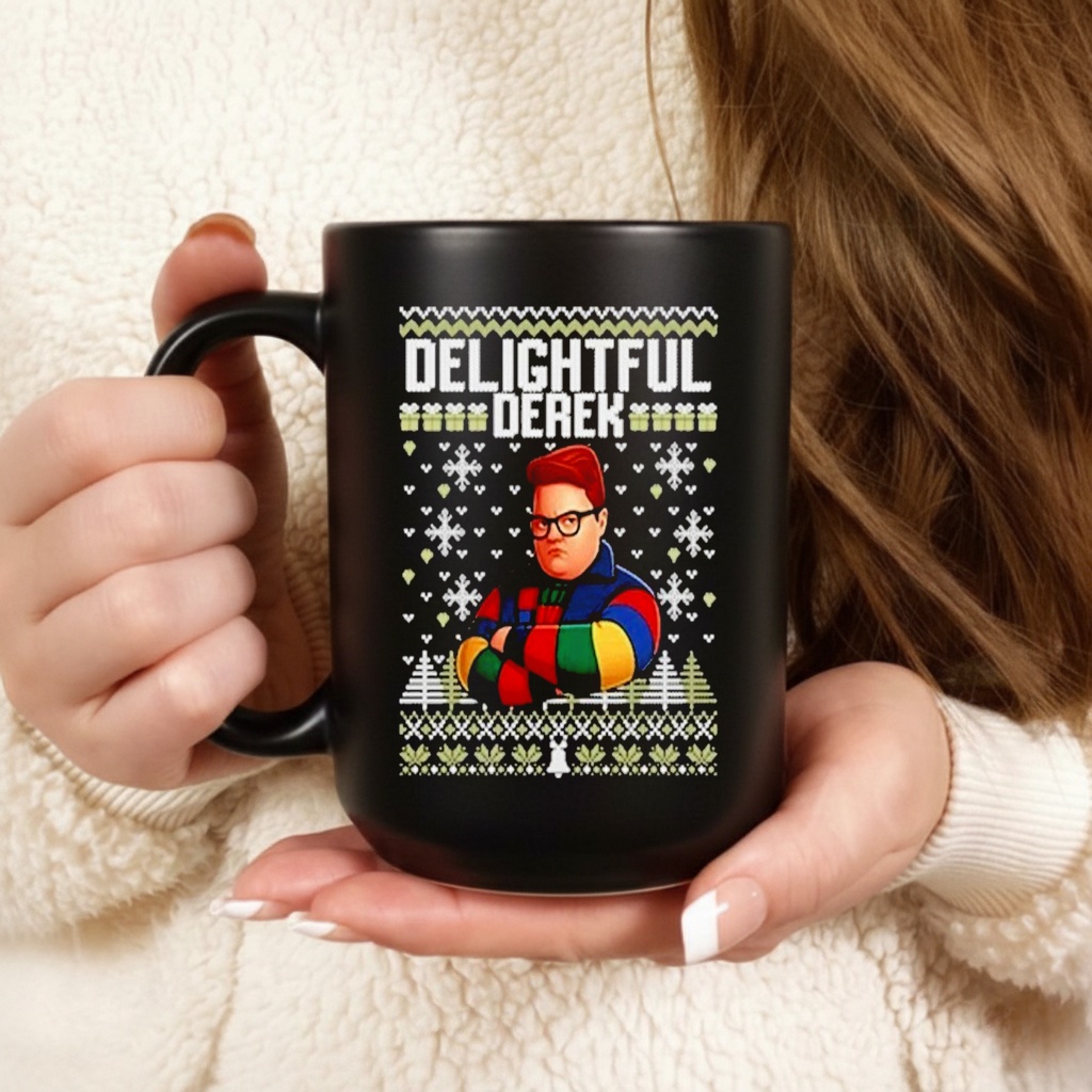 Delightful Derek Ugly Christmas shirt