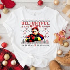 Delightful Derek Ugly Christmas shirt