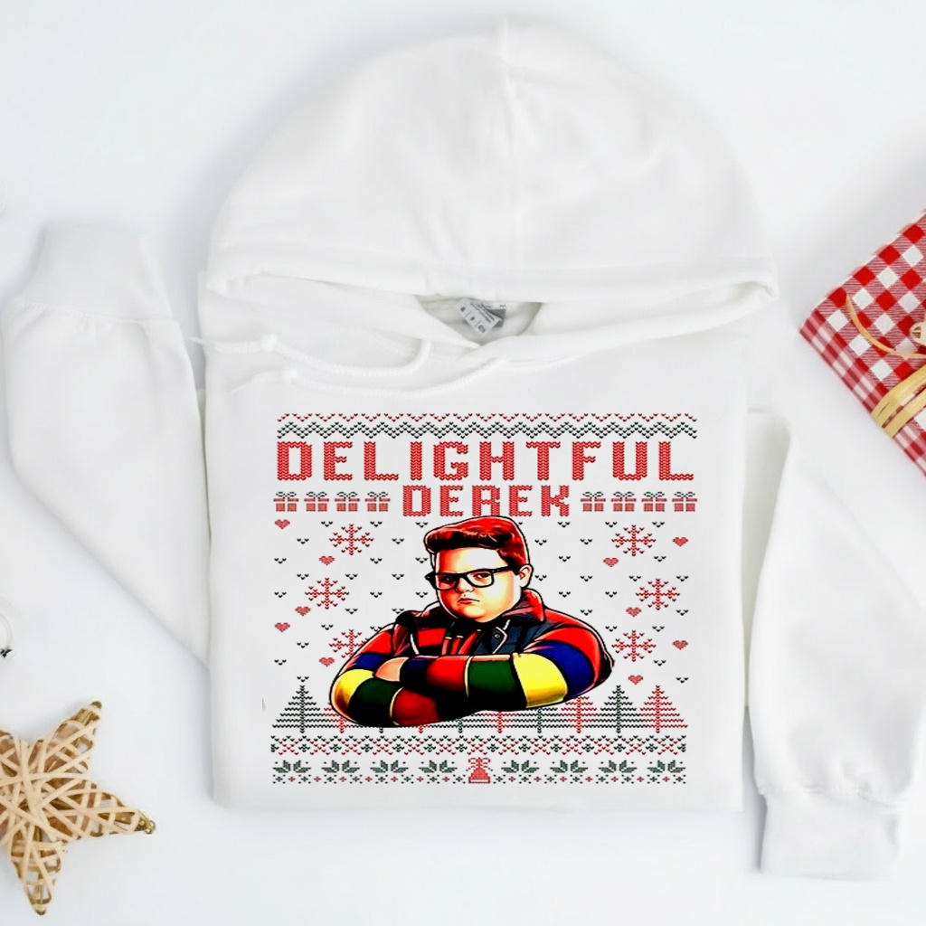 Delightful Derek Ugly Christmas shirt
