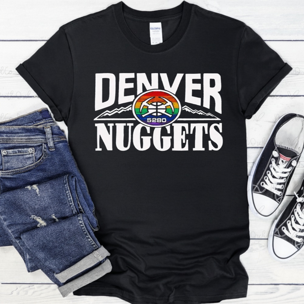 Denver Nuggets Homage City Edition Arch Shirt