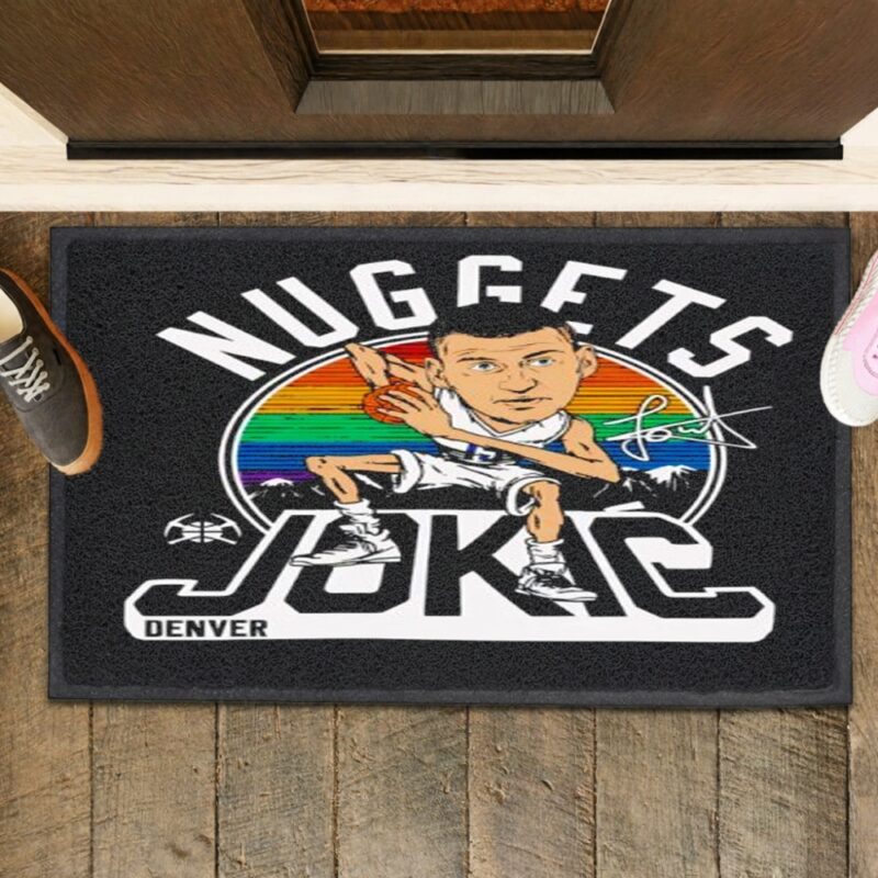 Denver Nuggets Nikola Jokic Signature_Rubber Doormat