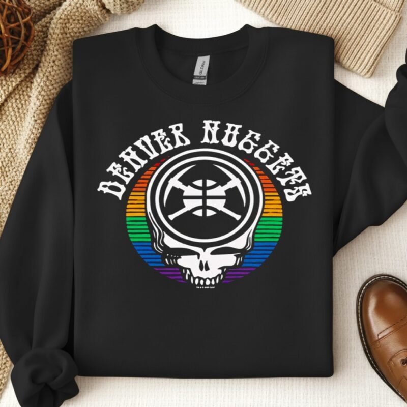 Denver Nuggets x Grateful Dead_Crewneck Sweatshirt