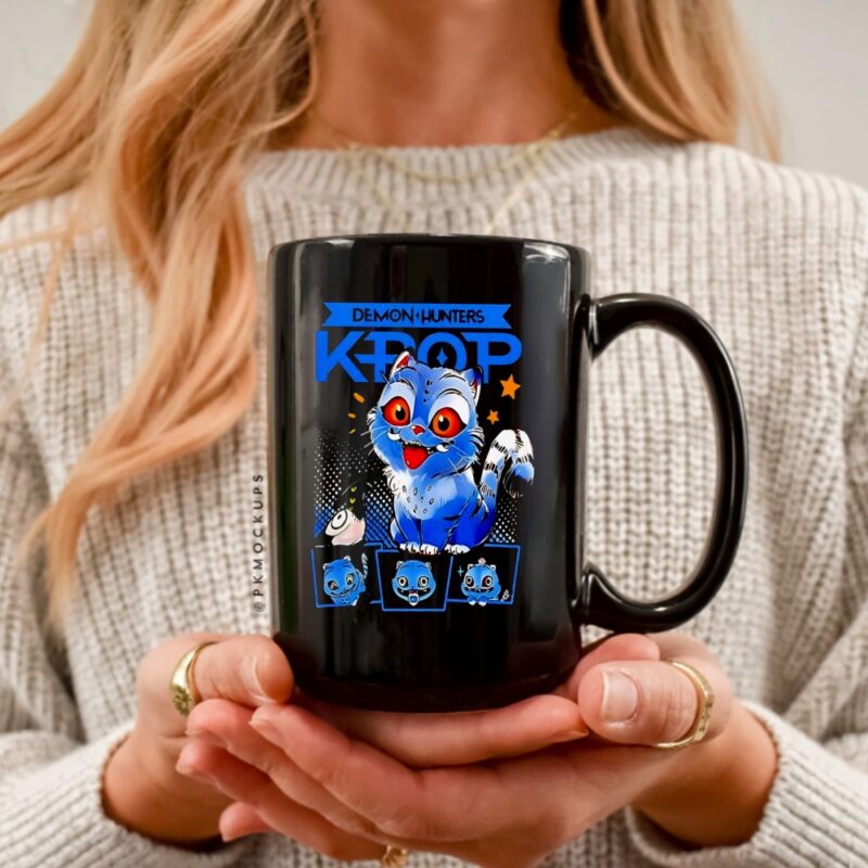 Derpy Tiger K-pop Demon Hunters Colletion_Ceramic Mug