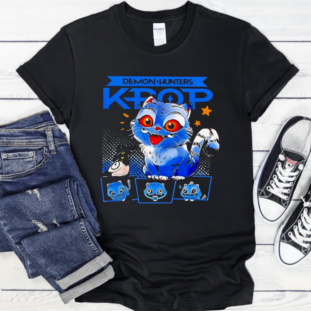 Derpy Tiger K-pop Demon Hunters Collection Shirt