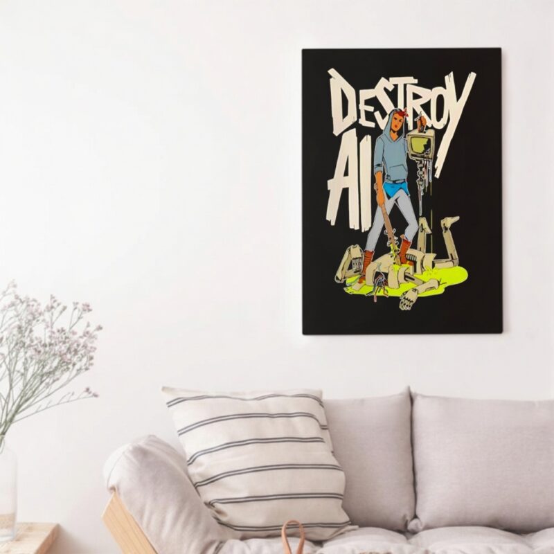 Destroy AI natural human_Canvas