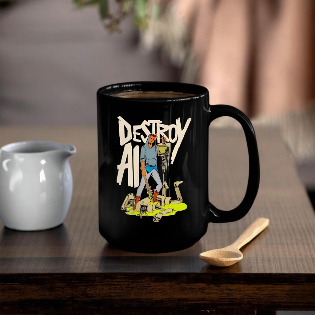 Destroy AI natural human shirt