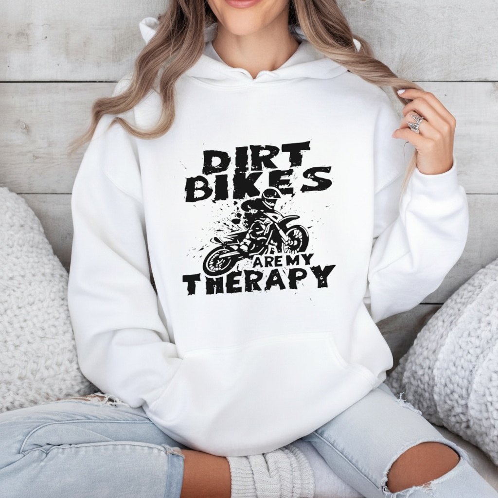 Dirt Bike Motocross Dirt Bikes are My Therapy Ride shirt