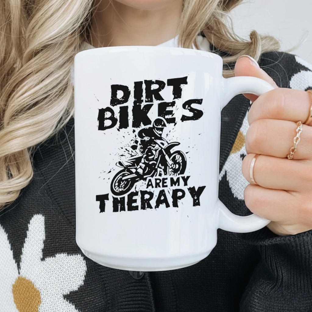 Dirt Bike Motocross Dirt Bikes are My Therapy Ride shirt