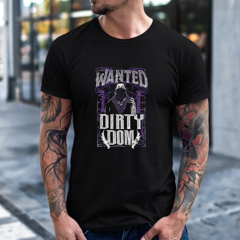 Dominik Mysterio Wanted Dirty Doom_T-Shirt